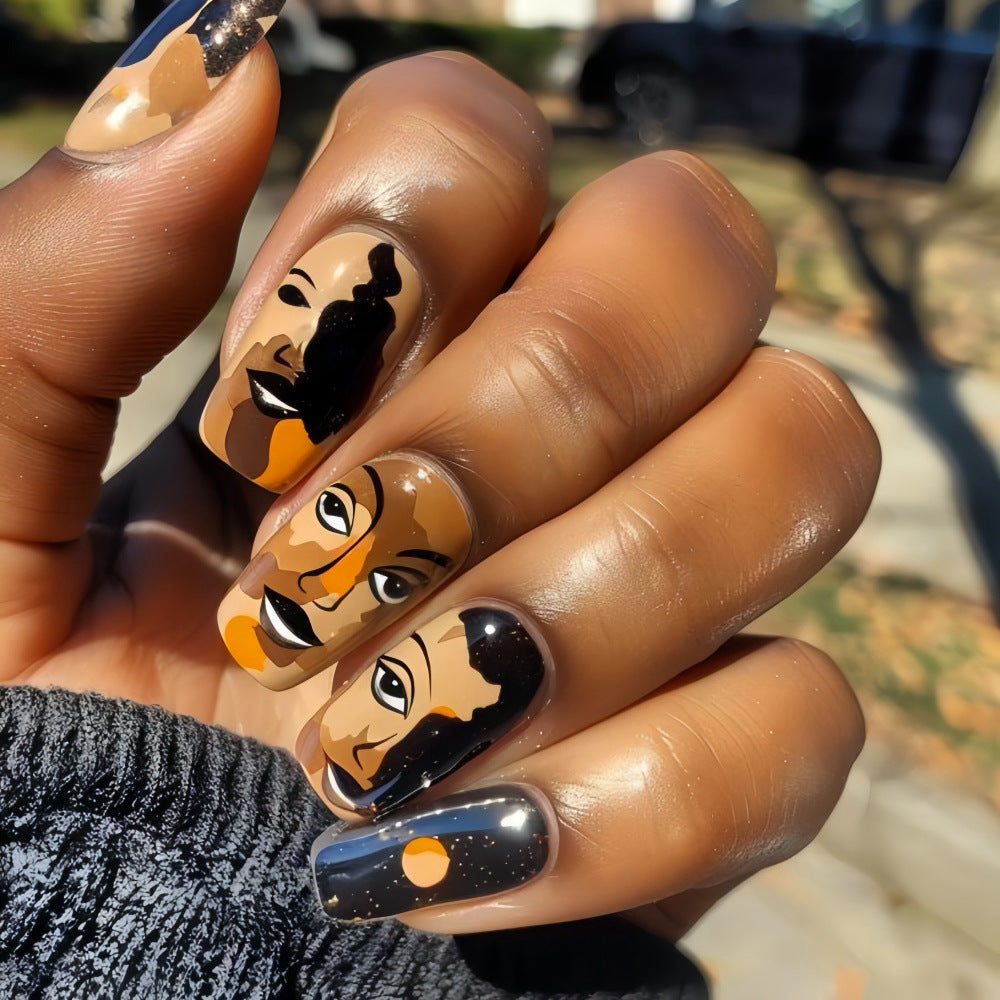 Kunstvolle Nail Art Nägel Brehn