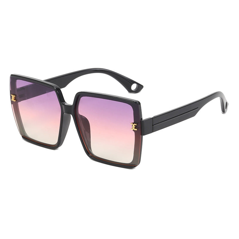 Damen modische quadratische Sonnenbrille mit luxuriösem Rahmen Brehn