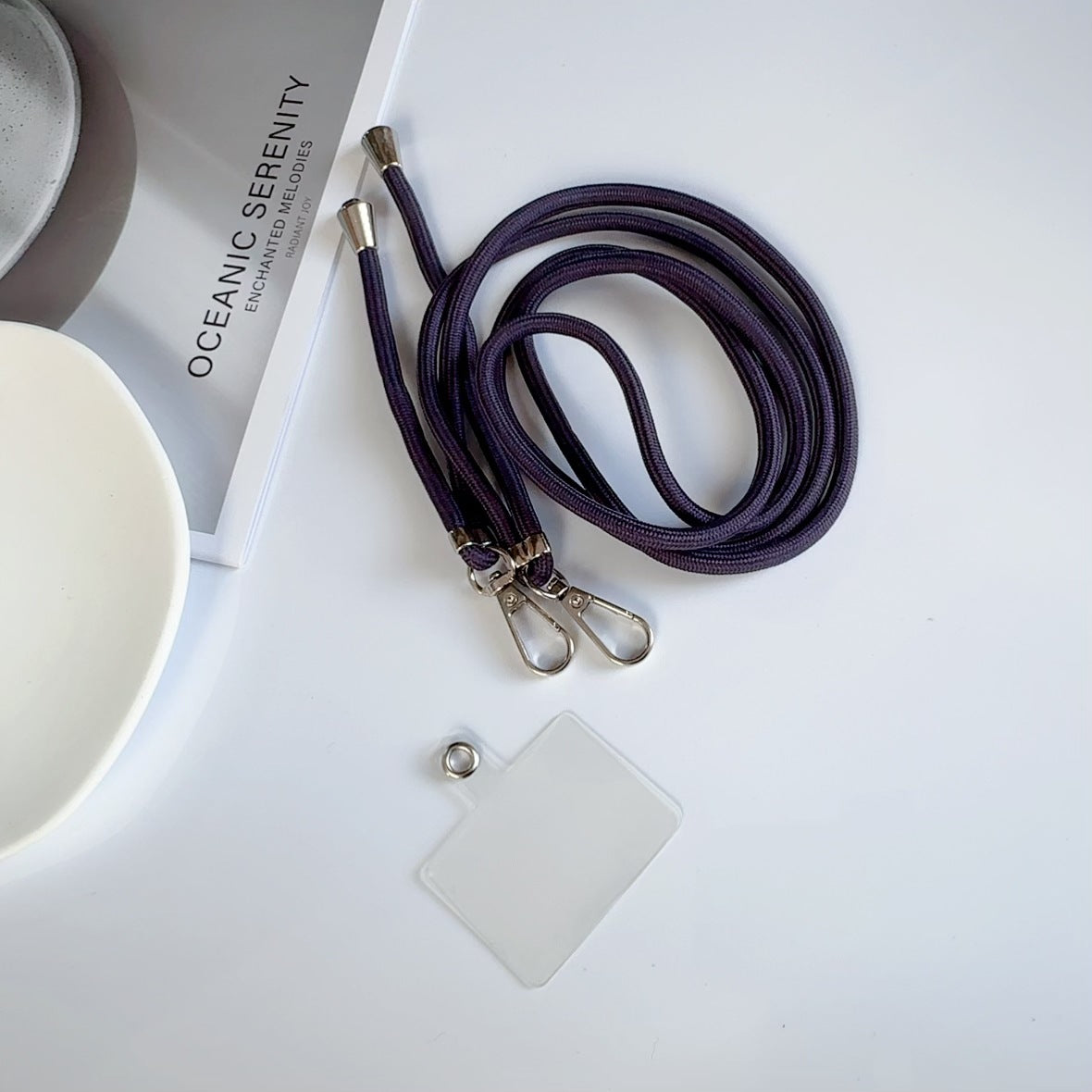 Verstellbare Lanyard mit doppelten Clips Brehn