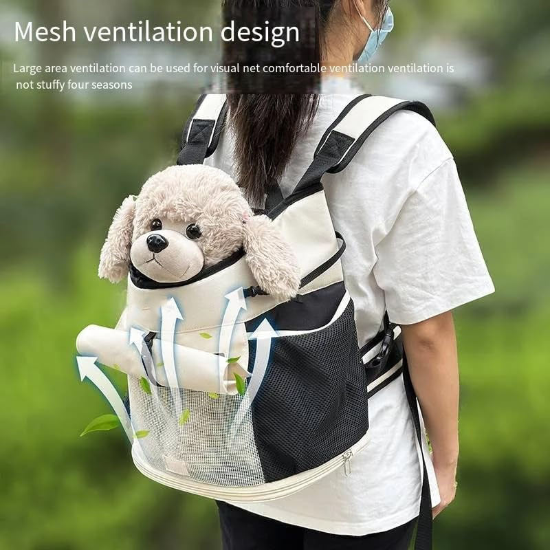 Multifunktionaler Haustier-Rucksack mit Atmungsaktivem Netzfutter Brehn