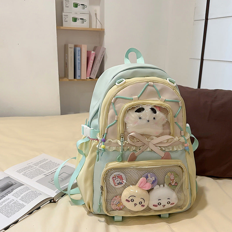 Modischer Freizeitrucksack mit Kreativen Details und Vielseitigen Fächern Brehn