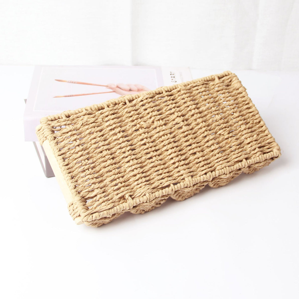 Dekoratives Woven Serviertablett