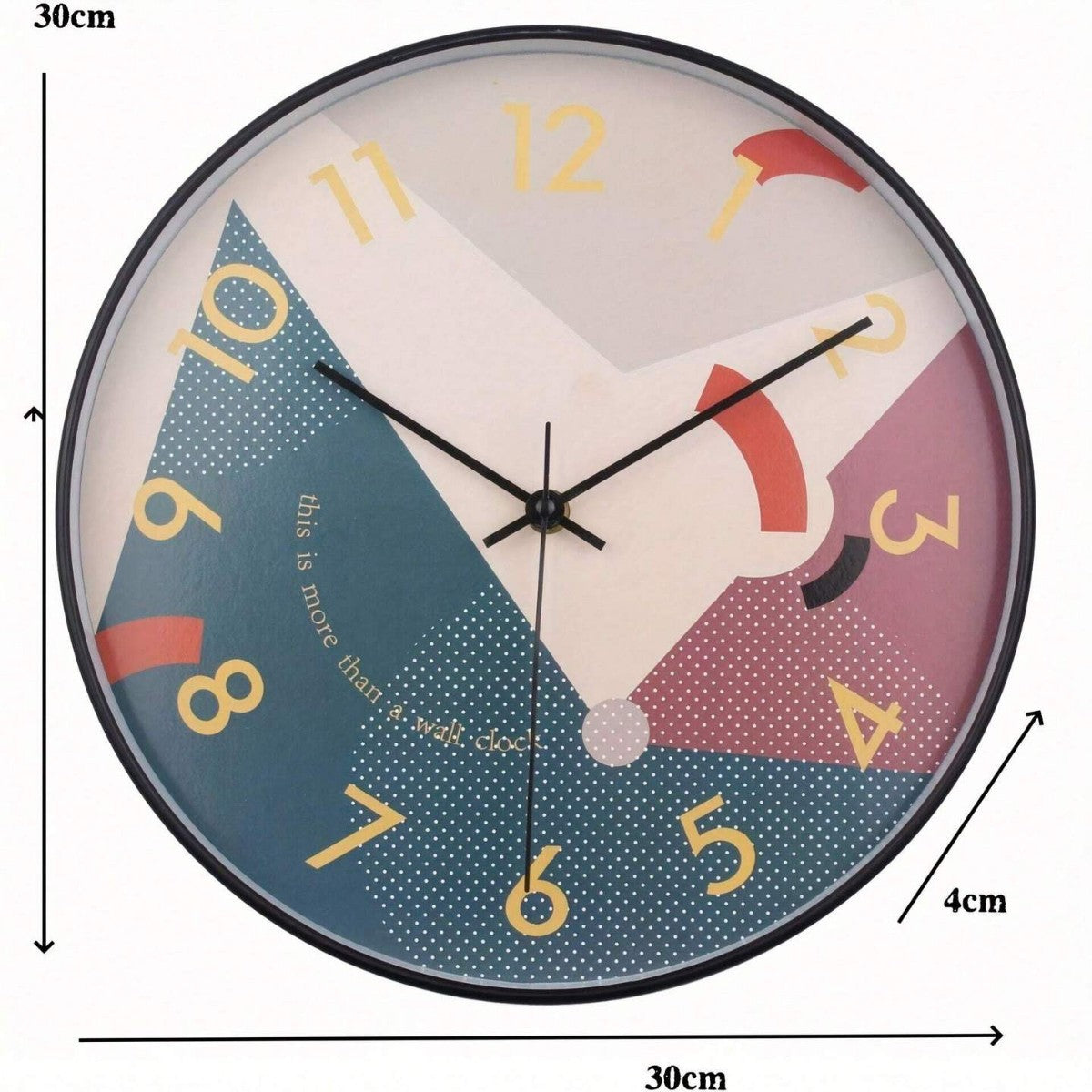Minimalistische Wanduhr Brehn