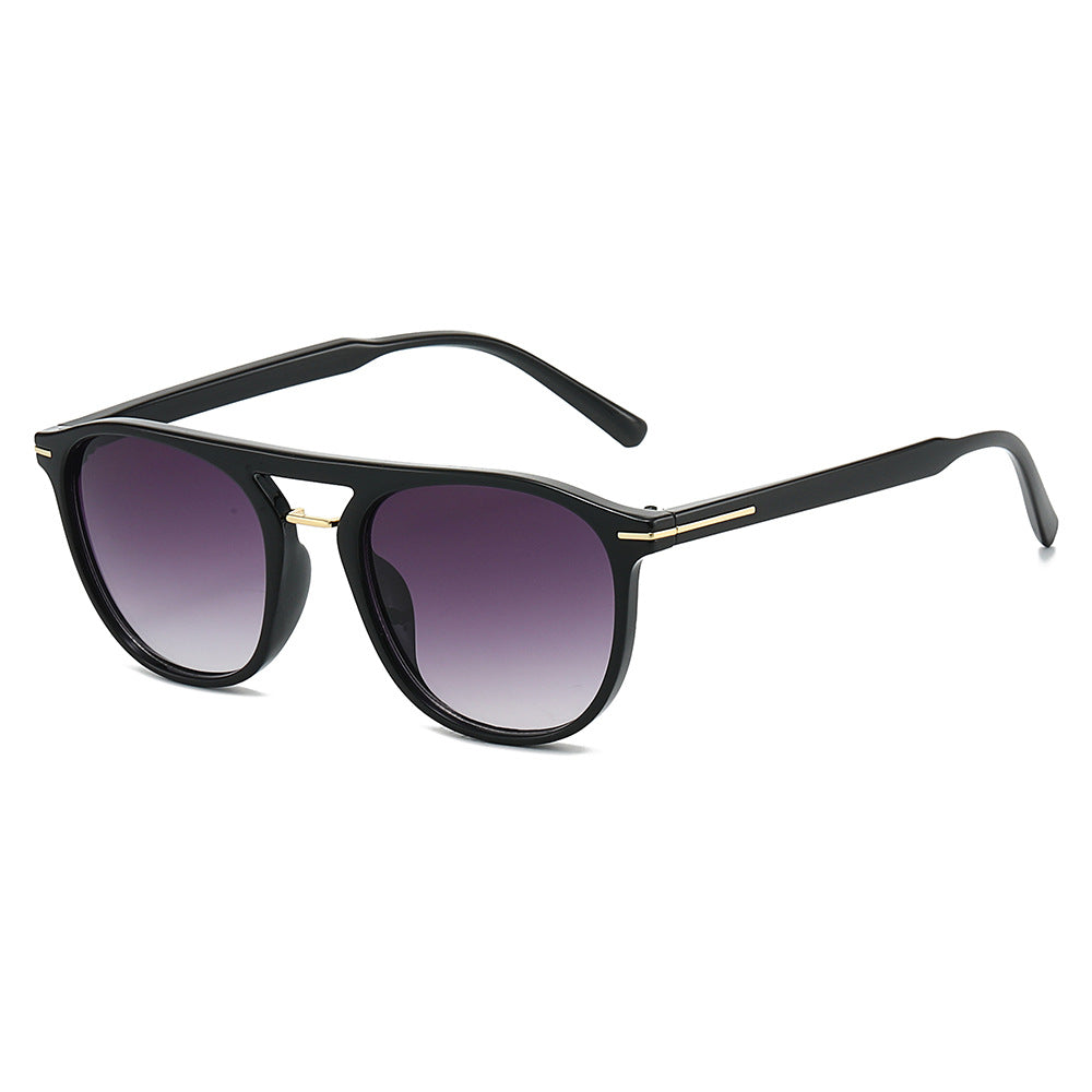 Moderne geometrische Rahmen-Sonnenbrille Brehn