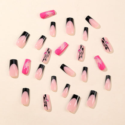Künstlerisches katzenthematisches Nagelkunstset Brehn