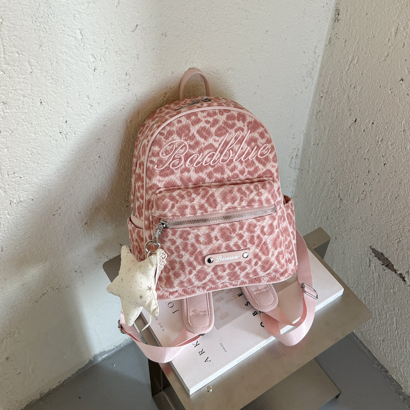 Trendy Gemusterter Rucksack