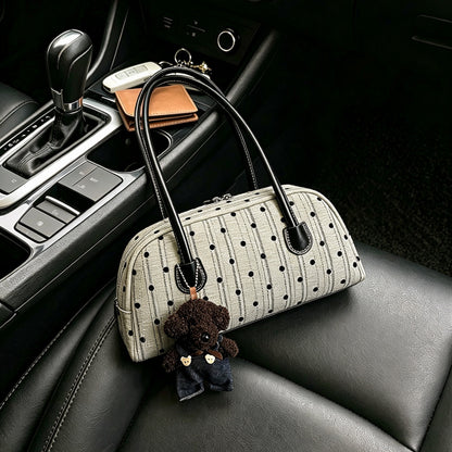 Trendige Kunstleder-Handtasche