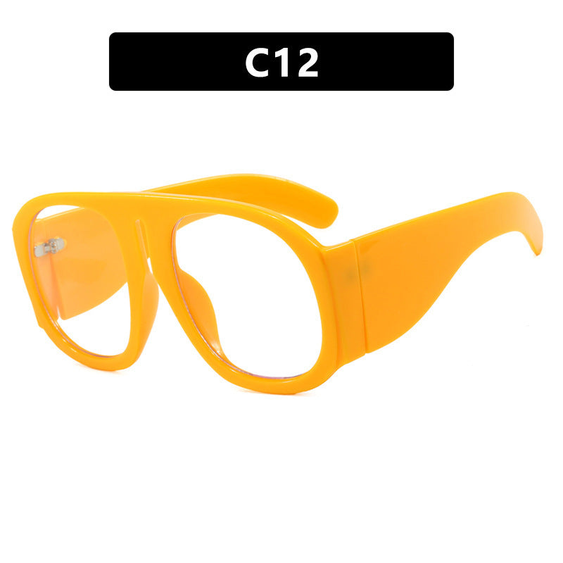 Damen trendige oversized Sonnenbrille mit modischem Farbverlauf Brehn