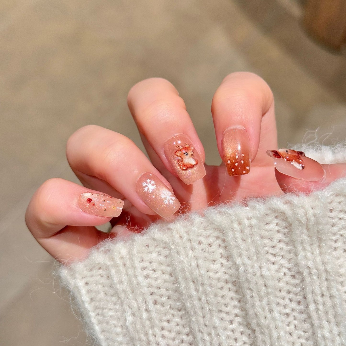 Festlich Themen Druck Auf Nail Art Brehn