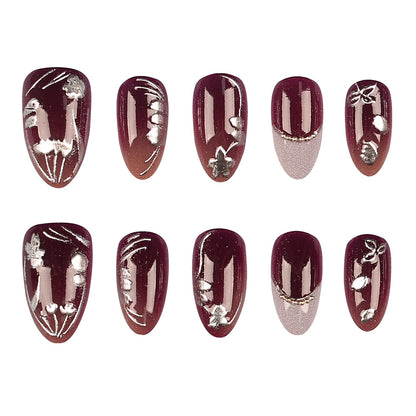 Elegante Press-On Nagelspitzen