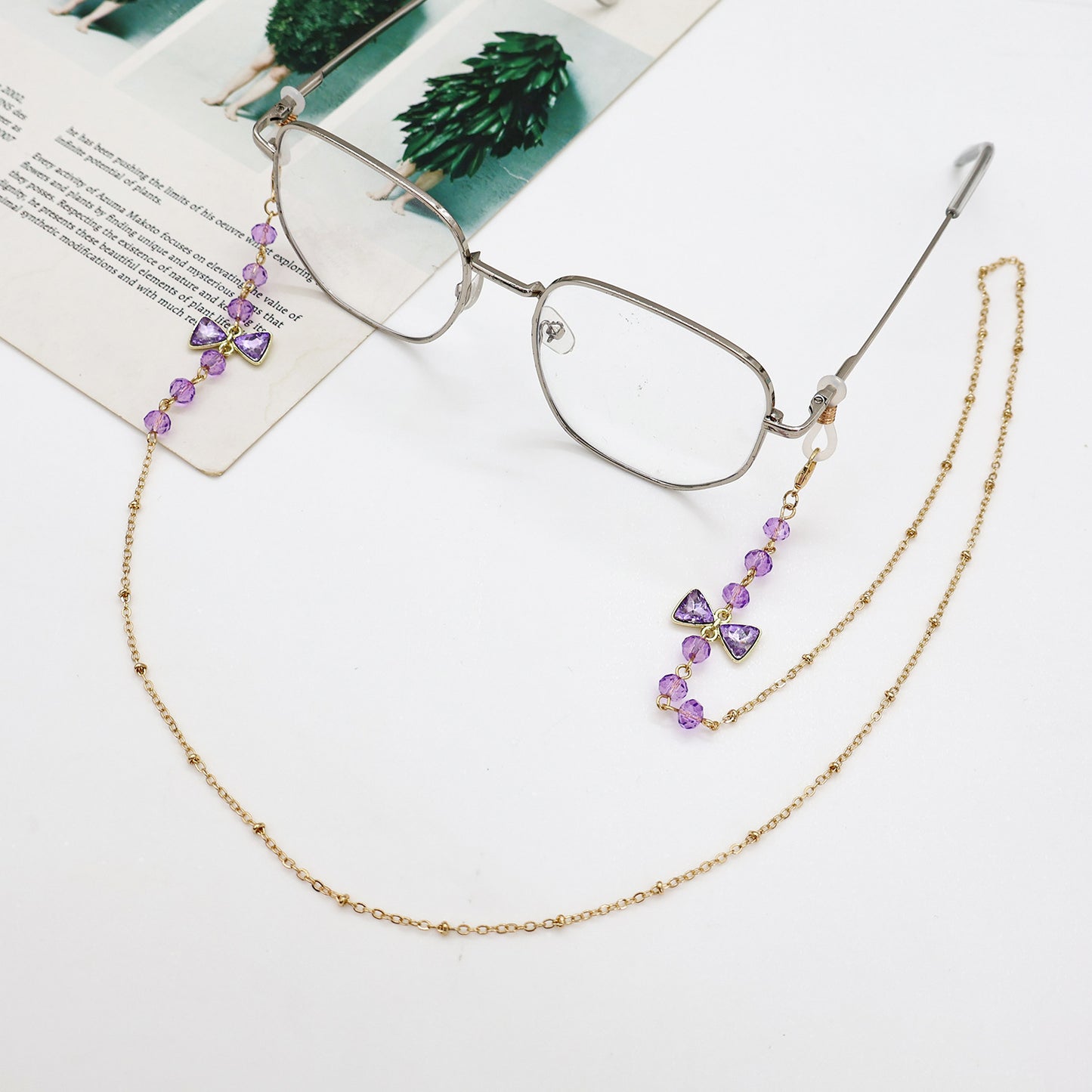 Elegante mit Schleife dekorierte Halskette Brehn