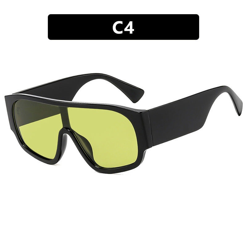 Damen Modische Oversized-Sonnenbrille mit einzigartigem Design Brehn