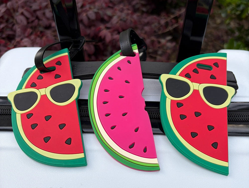 Wassermelonen-Themen Gepäckanhänger Brehn