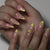 Elegantes florales Akzent-Nagelkunst-Set Brehn
