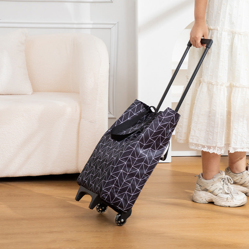 Praktische Rolltasche mit Floralem Design Brehn