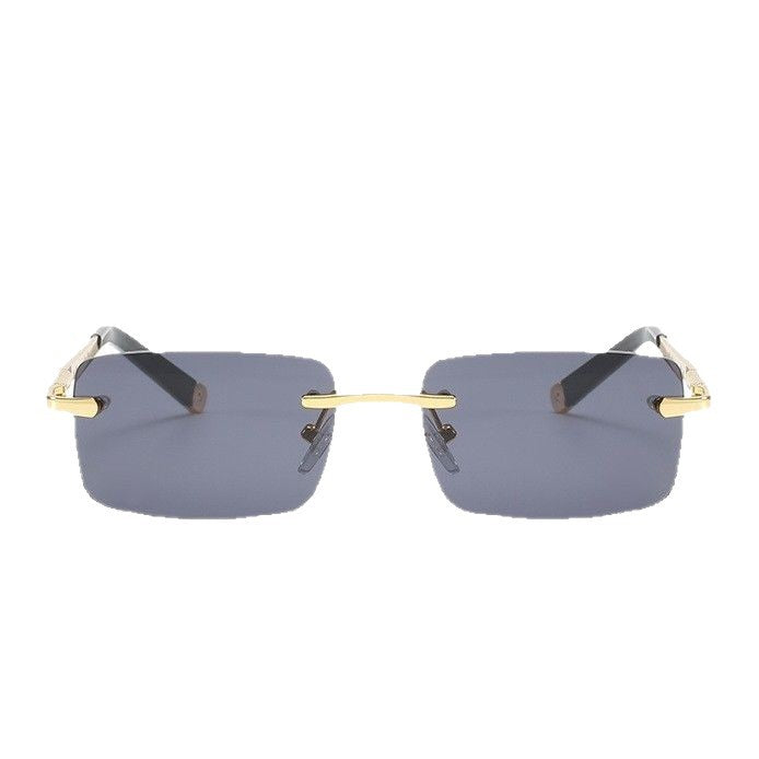 Damen schicke Sonnenbrille mit elegantem Metallrahmen und polarisierenden Gläsern Brehn