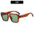Chic Design Stylische Quadratische Rahmen Sonnenbrille