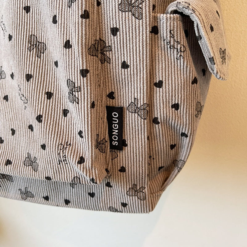 Stylische Doppeltaschen-Tragetasche