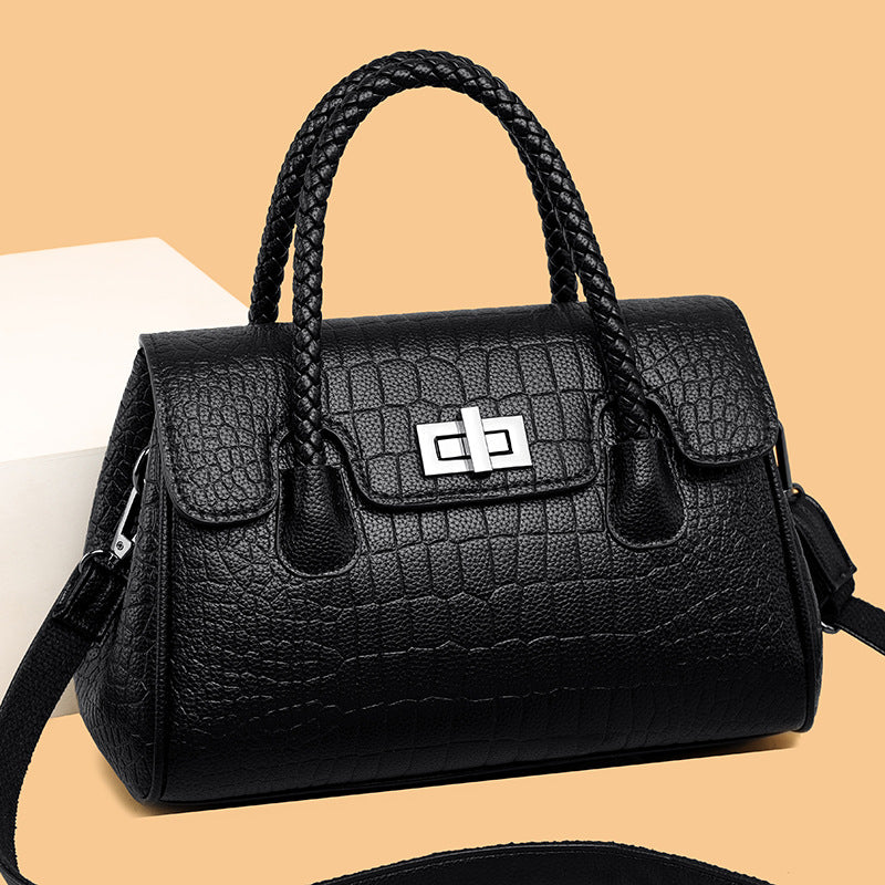 Elegante Doppelgriff-Handtasche Brehn