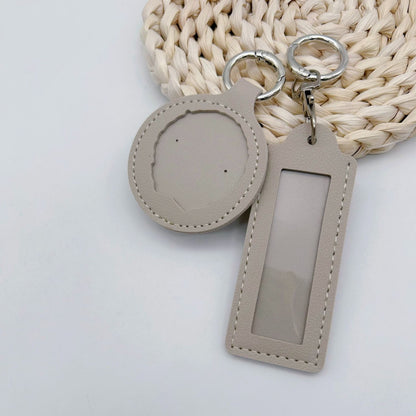 Personalisierter Leder-Schlüsselanhänger Brehn