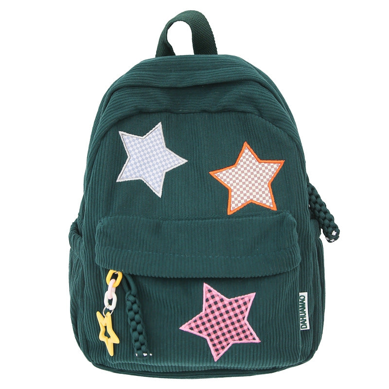 Lässiger mit Sternen verzierter Schul-Rucksack Brehn