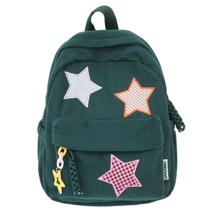 Lässiger mit Sternen verzierter Schul-Rucksack Brehn