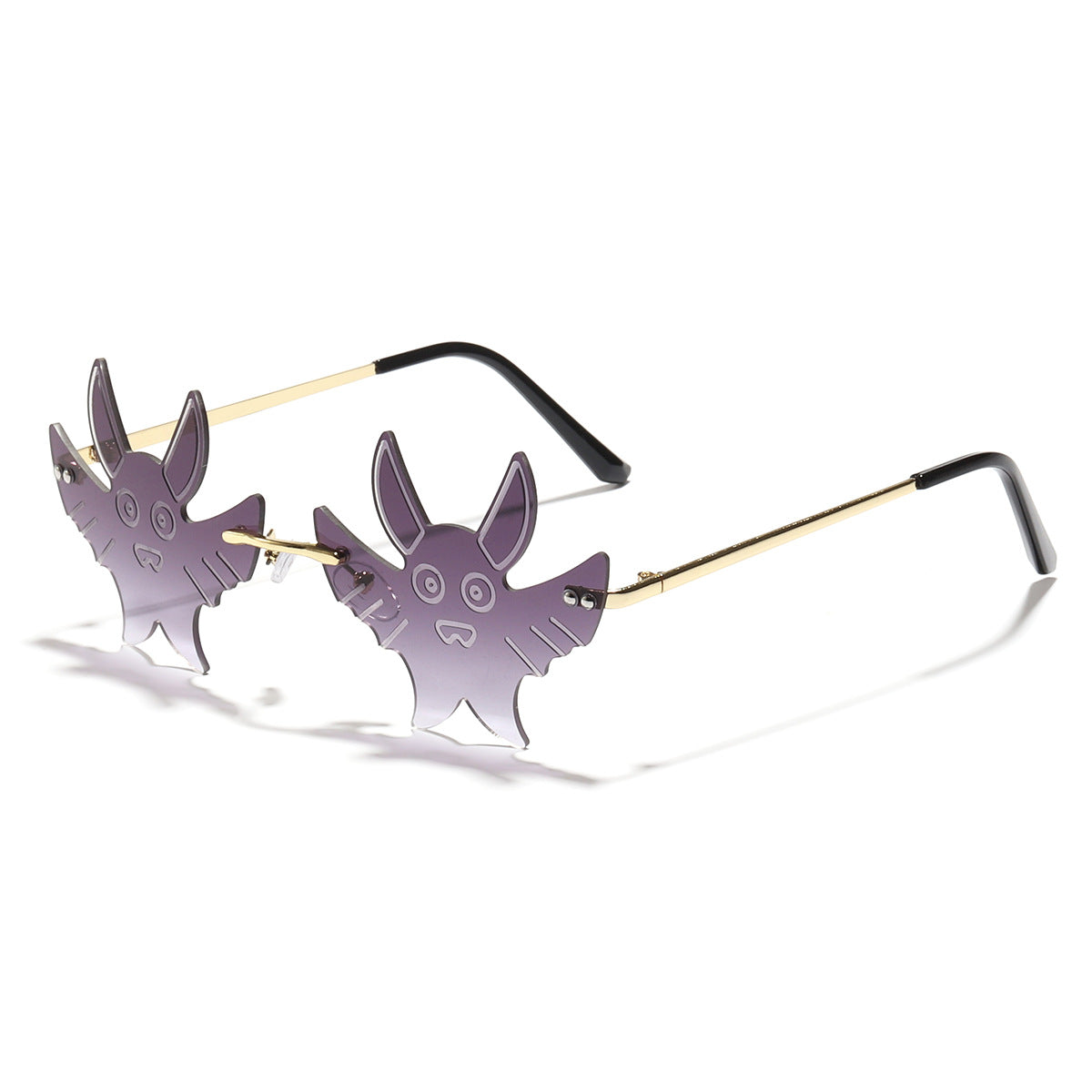 Damen ausgefallene Sonnenbrille mit tierischem Design Brehn