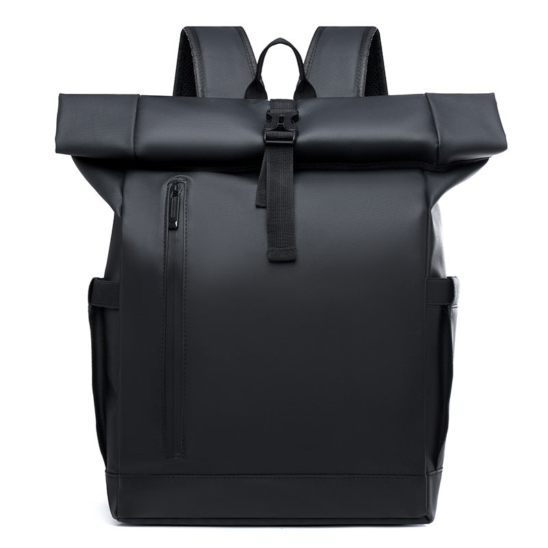 Wasserdichter strukturierter Roll-Top Rucksack Brehn