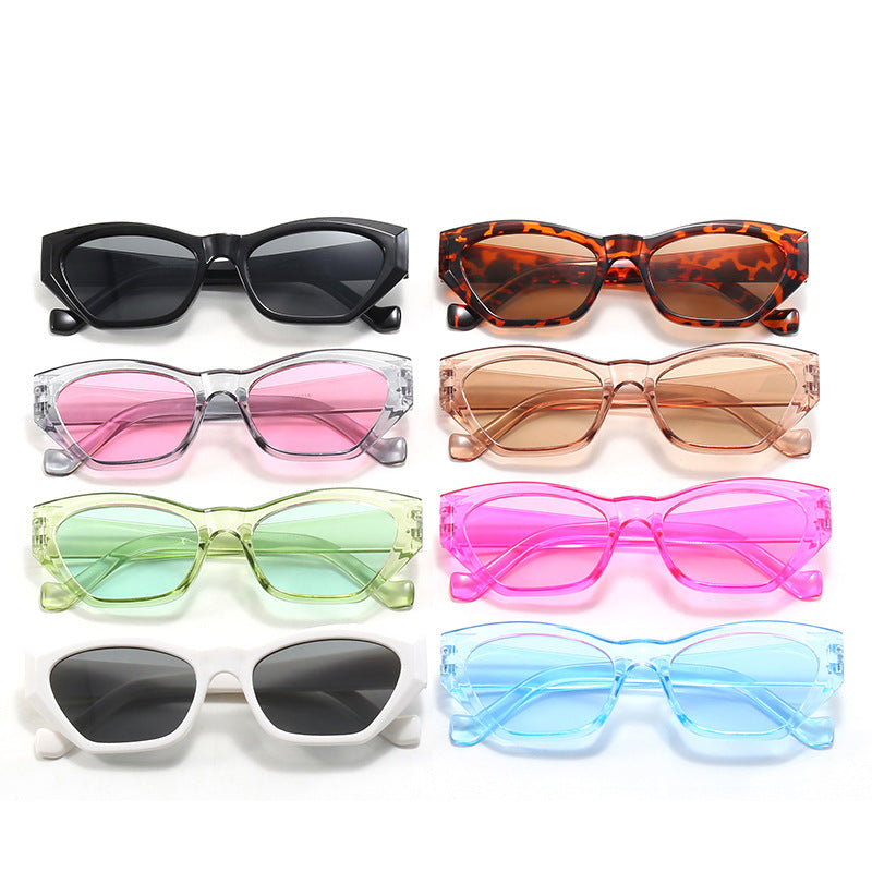 Damen einzigartige geometrische Sonnenbrille Brehn