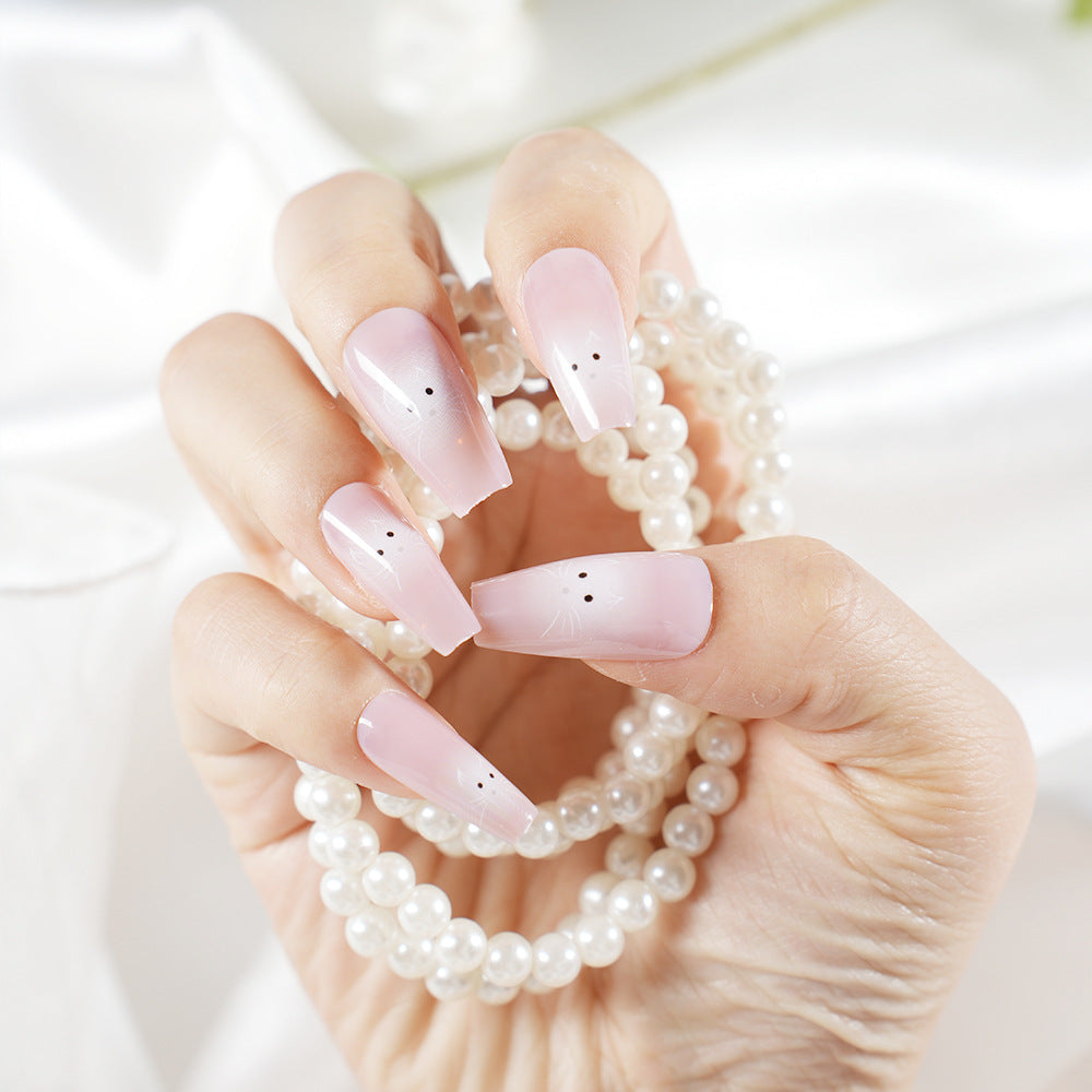 Einzigartiges Künstlerisches Press-On Nageldesign Brehn