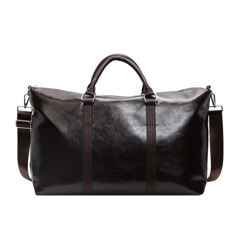 Premium Leder Wochenend Reisetasche Brehn