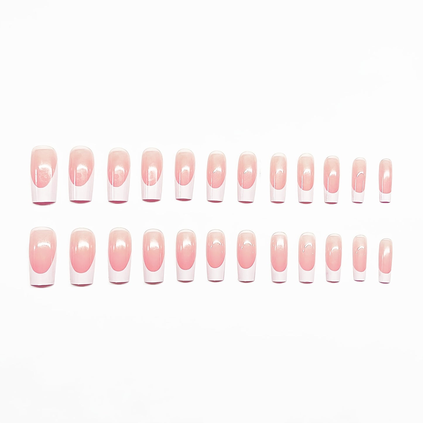 Künstlerisches Dual Design Press-On Nagelset Brehn