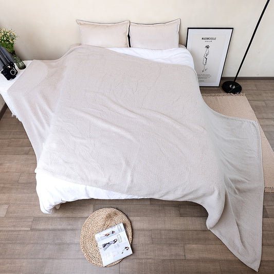 Damen superweiche Kuscheldecke aus Mikrofaser Brehn