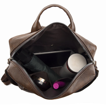 Multi-Funktionaler Kunstleder-Rucksack Brehn