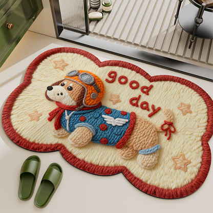 Verspielter tierisches Thema Teppich