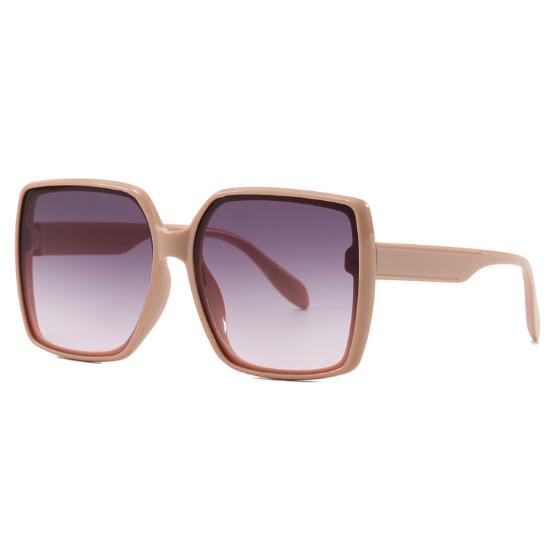 Damen oversized Sonnenbrille im modernen Schildpatt-Design Brehn