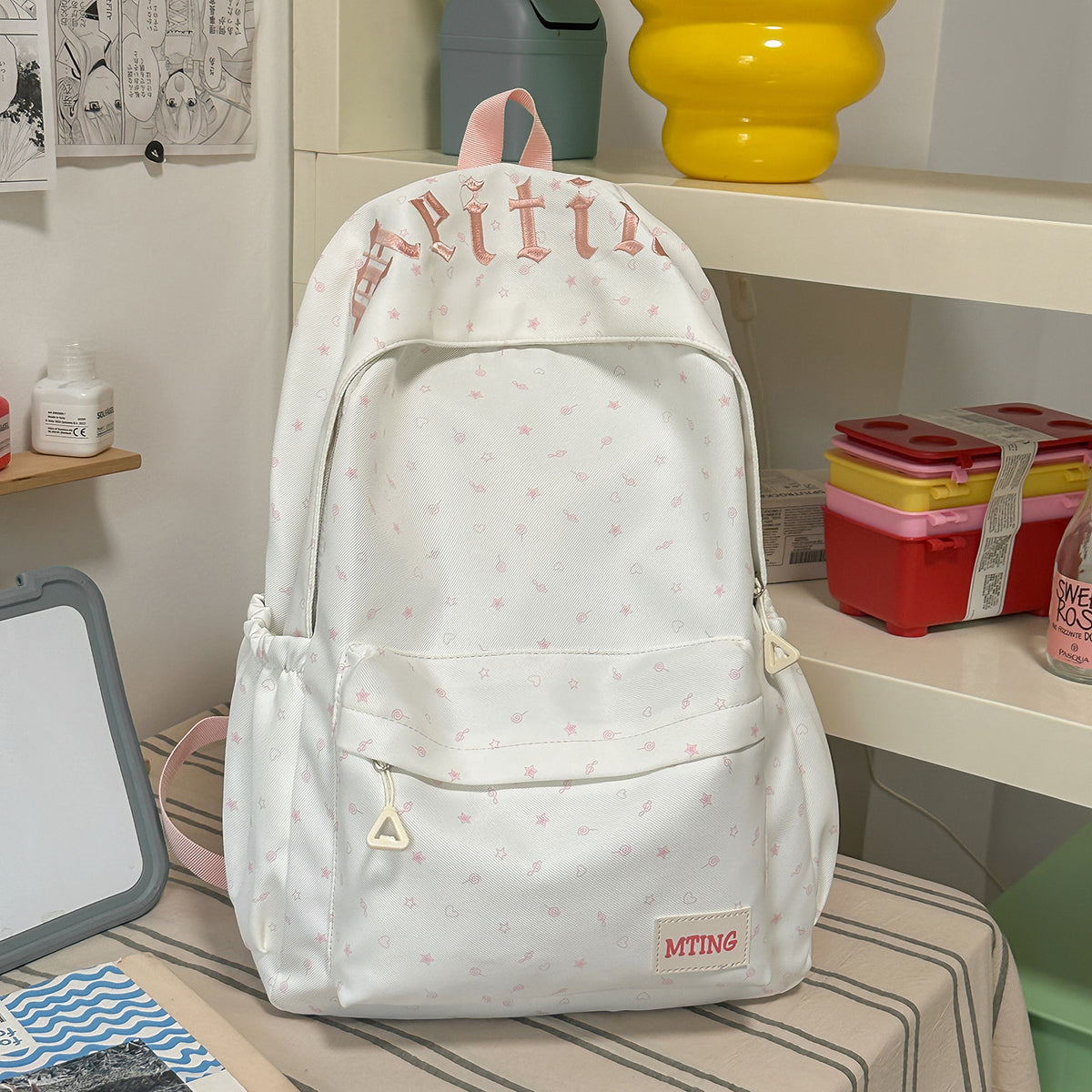 Stylischer gemusterter Rucksack Brehn 1791205199