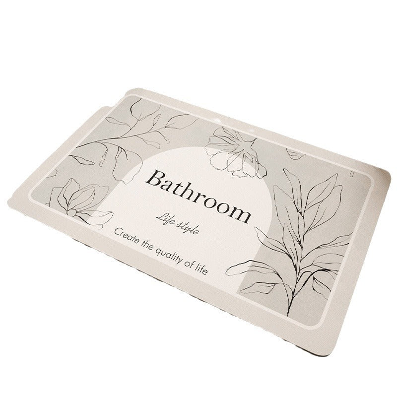 Stilvolle Badezimmer-Bodenmatte Brehn