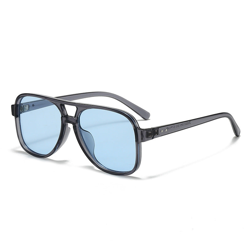 Herren Übergroße Transparente Quadratische Brille Brehn