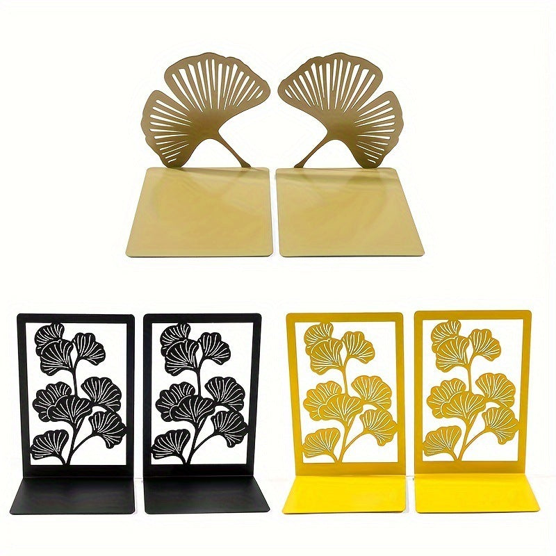 Elegante Metallbuchstützen