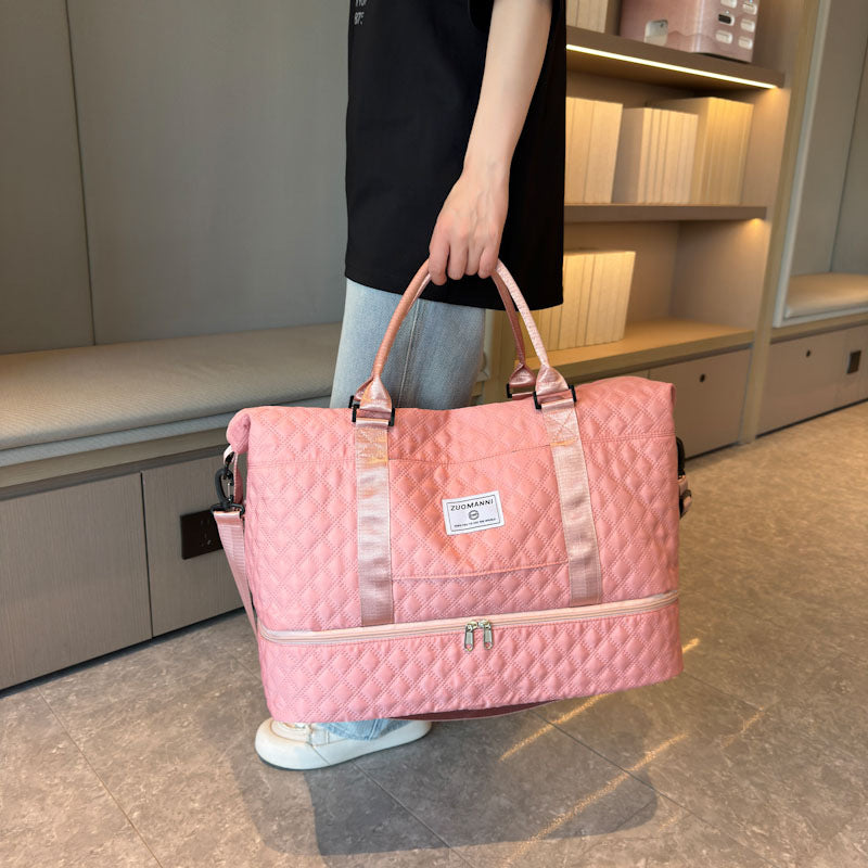 Stilvolle gesteppt Reis-Duffle Brehn