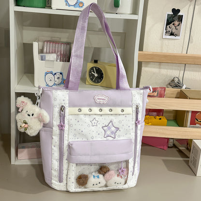 Transparente Taschen-Rucksack Brehn