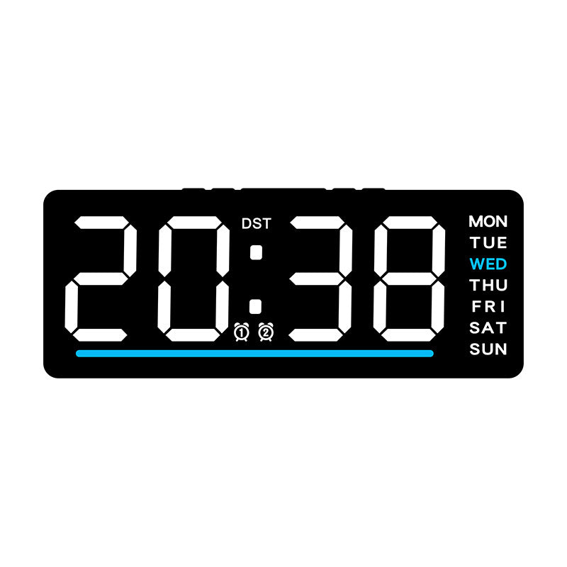 Digitaler Wanduhr mit LED-Anzeige Brehn