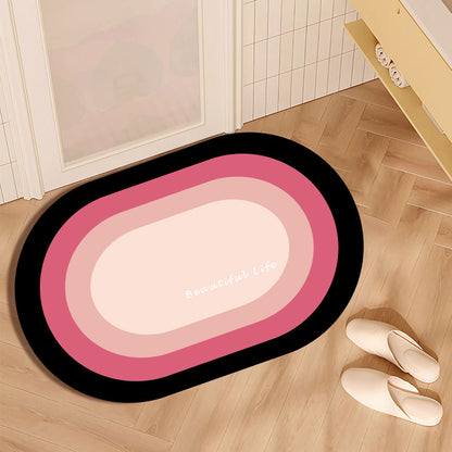 Verspielte cloud-förmige Badematte