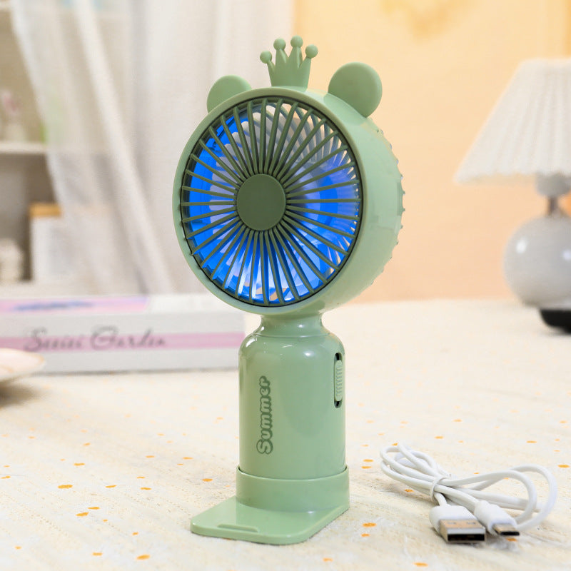 Damen Tragbarer Ventilator mit süßen Ohren Brehn