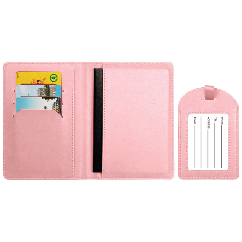Damen elegante Reisepass-Organizer Hülle Brehn