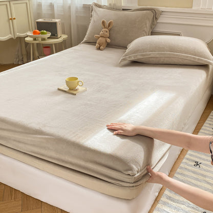 Ultra-weicher Fleece-Matratzenbezug