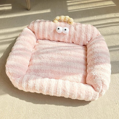 Gemütliches Plüsch-Hundebett