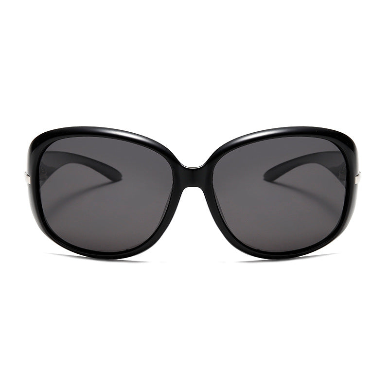Damen Elegante Oversized Sonnenbrille mit modischem Muster Brehn
