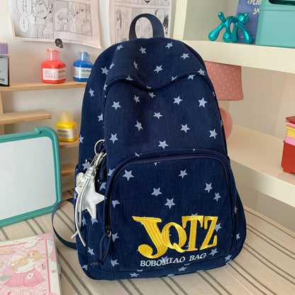 Stylische Sternenbedruckte Rucksack Brehn